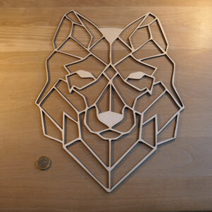 Wanddeko "Wolf" | Größe L