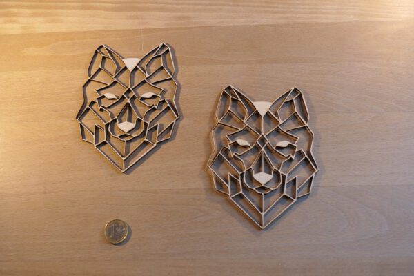 Wanddeko "Wolf" | Größe M