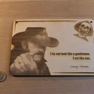 Schild "Gentleman"