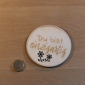 Untersetzer "Einzigartig"